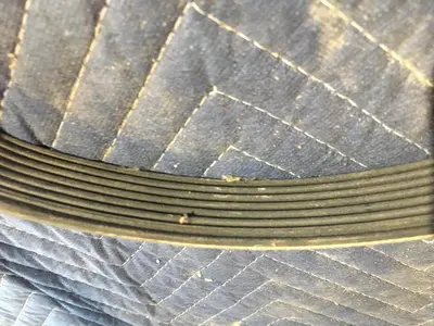 Slightly Used Caterpillar 350-8742 Serpentine Belt CAT 1684 mm 66.30" 8 RIB