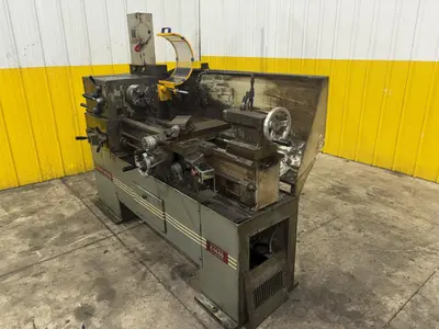 14" X 40" CLAUSING METOSA MODEL #C1440 TOOLROOM ENGINE LATHE, 1-5/8": YOBRO #23849