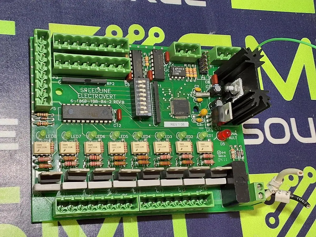 SPEEDLINE ELECTROVERT 6-1860-190-04-2 CONTROL BOARD