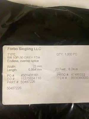 Used FORBO SIEGLING RR 10P-30 Conveyors Ohio US | Surplus Asset Holdings #1233981
