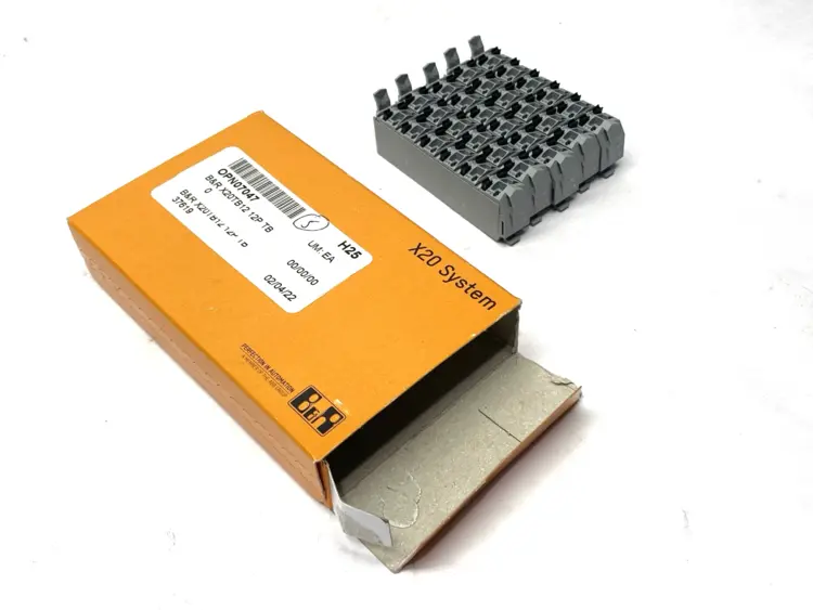 Used B&R TERMINAL BLOCK 12-PIN LOT OF 5 Terminal Blocks | Maverick Industrial Sales #1098786