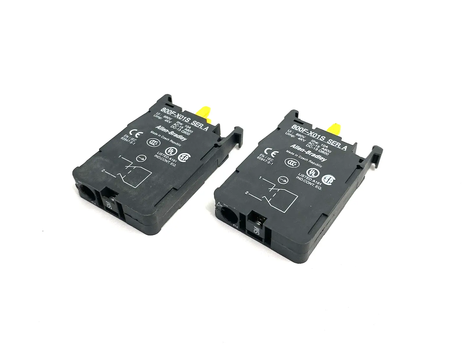 Used ALLEN BRADLEY SER. A CONTACT BLOCK, 22MM Contact Blocks | Maverick Industrial Sales #1099111