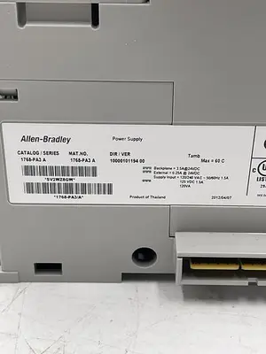 Used ALLEN-BRADLEY ALLEN-BRADLEY 1768-PA3 SER A PLC Input & Output | ND Industrial Surplus #1214826