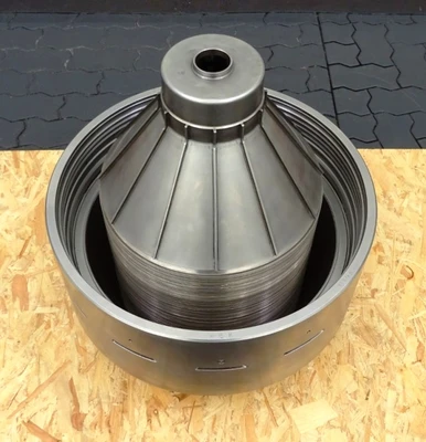 Alfa-Laval MRPX 214 TGV-74T warm milk separator, 316SS.