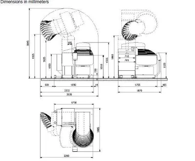 pietro Berto Easy 160 RH or RL HD Bakery Mixers > Spiral Mixer | Harvest Equipment and Fabrication Inc (4)