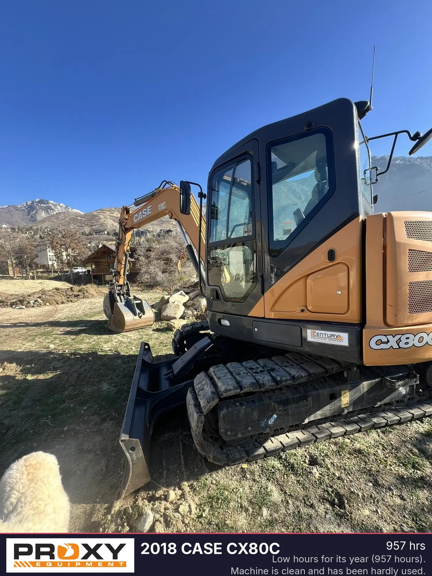 Used 2018 CASE CX80C Excavators Utah US | Proxy Equipment #1381932