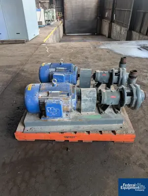 USED Goulds Pumps (2) Goulds Pumps, 2.5" x 3" x 8"