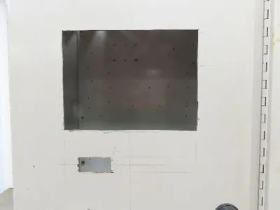 Hoffman Freestanding Electrical Enclosure 60x61x18" 100A Fused Disconnect