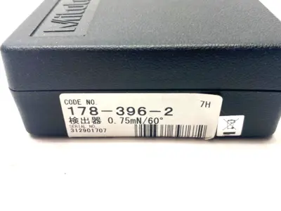 USED MITUTOYO ROUGHNESS DETECTOR GAGE 0.75MN/60 CASE ONLY, NO GAGE