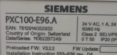 USED Siemens PXC100-E96.A