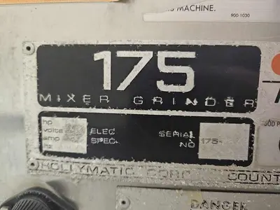 USED HOLLYMATIC 175