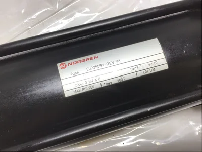 Norgren EJ2255B1-REV – L07-UM Pneumatic Air Cylinder 3 1/4 X 6 Max PSI 250