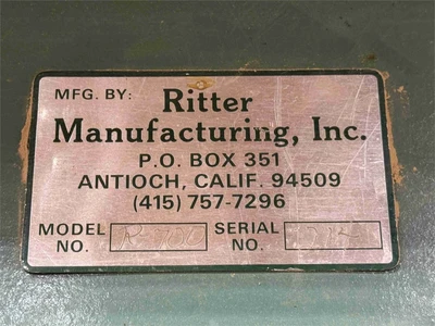 Used RITTER R-700 Woodworking Sanders Oregon US | MachineryMax #1506528