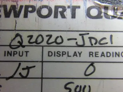 Newport Quanta Q2020-JDC1 4-Digit LED Digital Temperatur Panel Meter 10 VDC 5 W