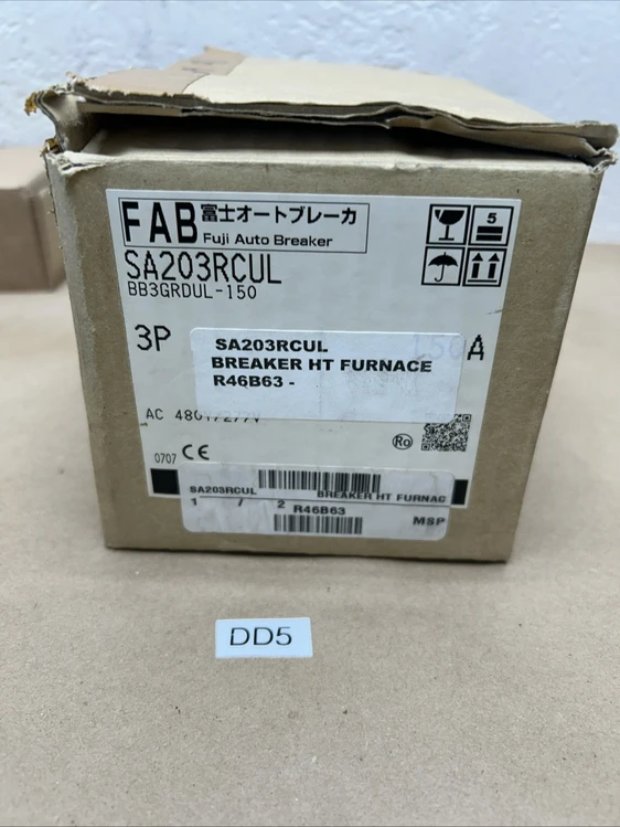 New | in-Stock FUJI ELECTRIC SA203RCUL 150 Circuit Breakers Indiana US | J&J Industrial Supply #521078