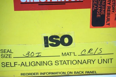 NEW CHESTERTON ISO SELF ALIGNING STATIONARY UNIT SEAL SIZE 30I