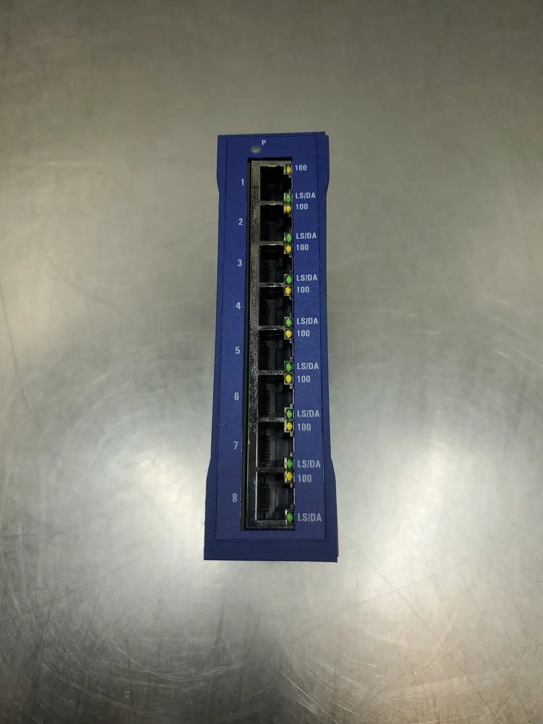 Used Hirschmann SPIDER II 8TX Mount Rail Switch, 9.6-32VDC. Network Switches South Carolina US | Palmetto Automation #1539732