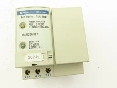 Telemecanique LH4N206RT7 Soft Starter/Stop 4HP 3PH 480V 6.2A