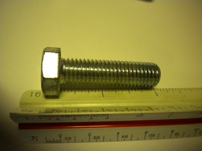 Tap Bots- 1/2-13x 1 3/4" Zinc Plated - 8.8 (LOT OF 2)