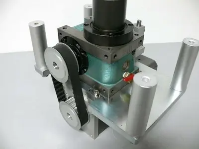 USED TUNG LEE 5IK90GU-C INDUCTION MOTOR W/ 4.5D 20127 6-270 GEAR UNIT ASSEMBLY