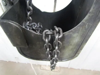 Gardner Denver Cooper 300LB Air Pneumatic Chain Hoist 14'6"Lift Axial Piston