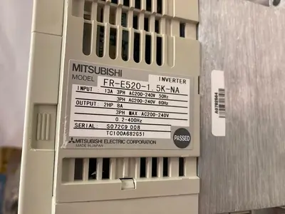 Used MITSUBISHI ELECTRIC FR-E520-1.5K-NA Industrial Controls Ohio US | Surplus Asset Holdings #1364029