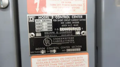 SQUARE D QED POWER STYLE / MODEL 5 Electrical Switchgear / Power Distribution Switchboard | Machinery Solutions Group, Inc. (18)
