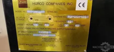 USED 2006 HURCO TMM10