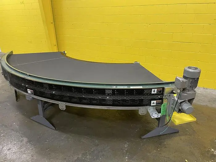 Used 2016 TRANSNORM BELTED CURVE CONVEYOR Belt Conveyors Wisconsin US | Packer City Sales #1297933
