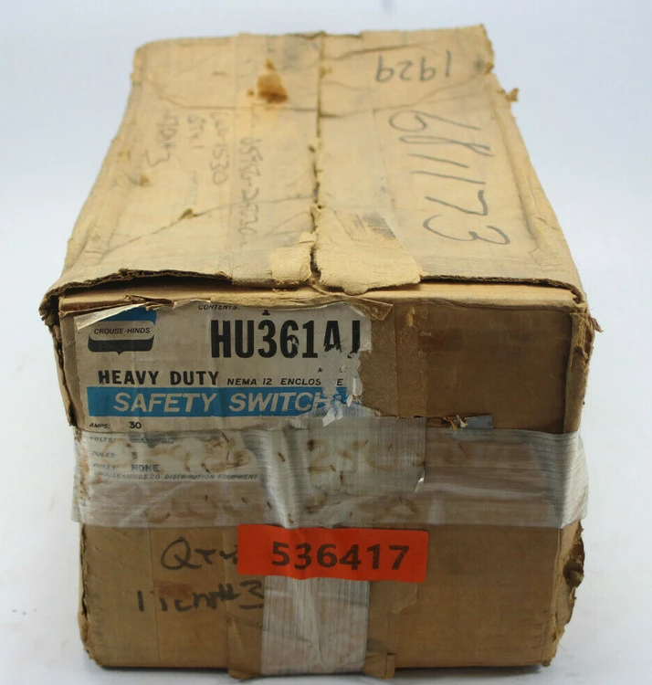 New | in-Stock Crouse-Hinds HU361AJ Disconnects California US | Davliegogo LLC #1707874