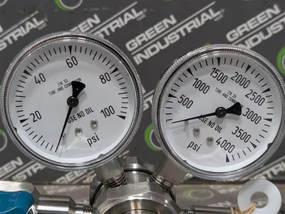 Airgas Y12-E444B660 Two Stage Stainless Steel Cylinder Regulator 50 PSIG New NIB