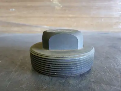 4-1/4" Threaded Square Head Plug LF2 CL1