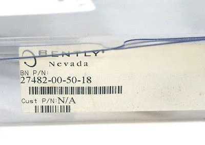NEW BENTLY NEVADA 27482-00-50-18 PROXIMITY PROBE 27482005018