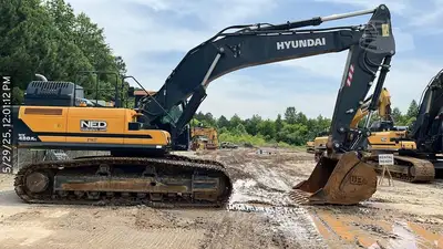 Used 2022 HYUNDAI HX480AL Excavators Florida US | National Equipment Dealers #1422452