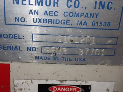 Used NELMOR CO INC G1012P1 Misc Plastics Equipment Ohio US | HGR 24 #867169