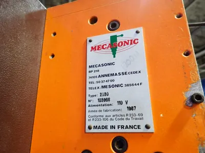 Used MECASONIC BP218 Misc Plastics Equipment Ohio US | HGR 24 #799228