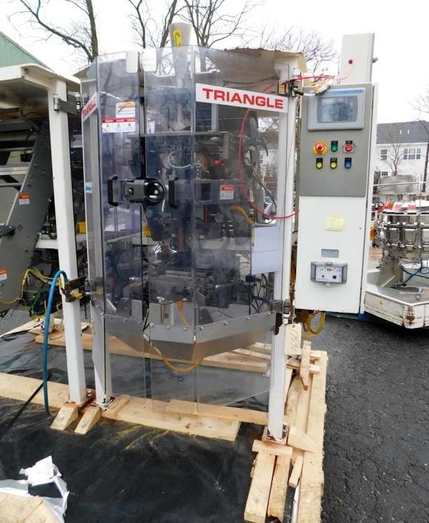 Used TRIANGLE BAGGER B 108 C Vertical Form Fill Sealing Machines (VFFS) New Jersey US | Champion Trading Corporation #783944