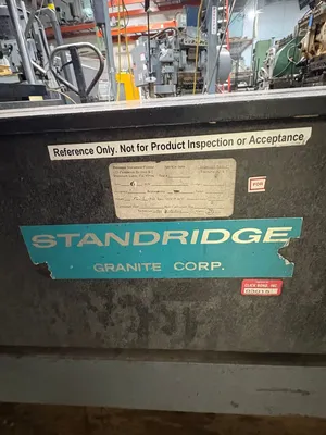 GRANITE PLATE 4'x8'x10" Inspection & Test Equipment | Global Machine Brokers, LLC (4)