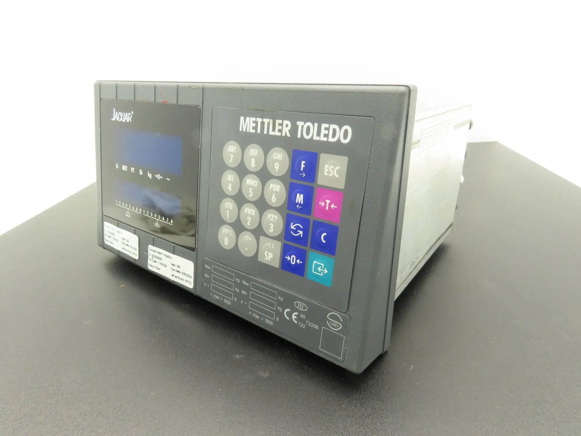 Mettler Toledo JTPA 4460 000 Jaguar Scale Operator Interface Controller 100-240V