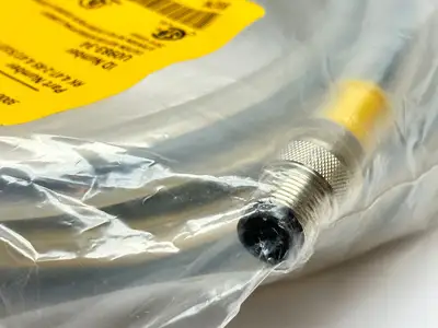 NEW TURCK EUROFAST MOLDED CORDSET M12 M/F 5/4-PIN U0983-34