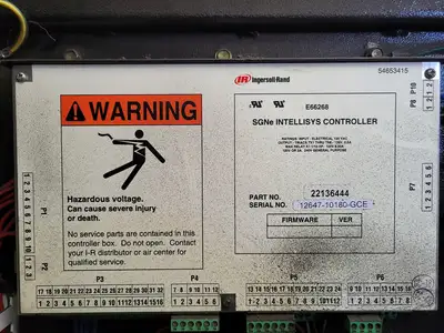Used 2010 INGERSOLL-RAND IRN150H-OF Rotary Screw & Sliding Vane Air Compressors British Columbia CA | Lenmark #913461