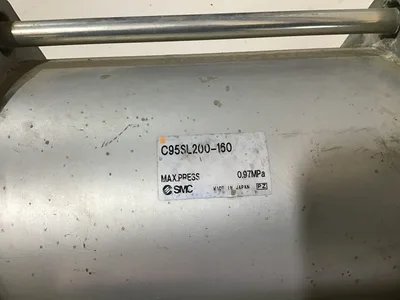 SMC C95SL200-160 PNEUMATIC ACTUATOR/CYLINDER Max Press 0.97MPa