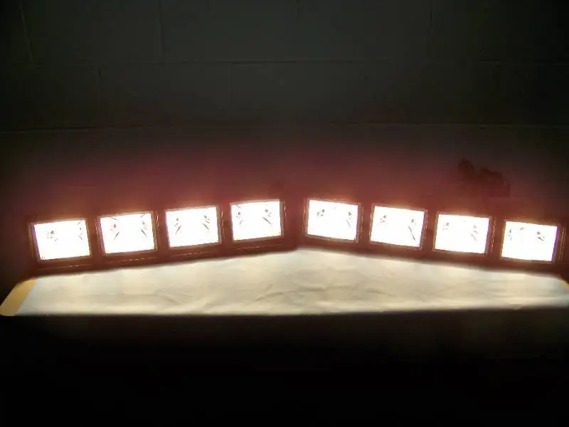(2) 4-Light Halogen Stage / Studio Lighting Bars