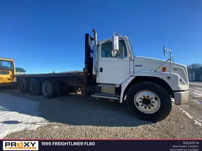 Used 1995 FREIGHTLINER FL80 Flatbed Trucks Wisconsin US | Proxy Equipment #1377822