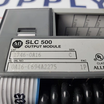Used Allen-Bradley 1746-0A16 PLC Input & Output California US | American Industrial Supply Co. #1445152
