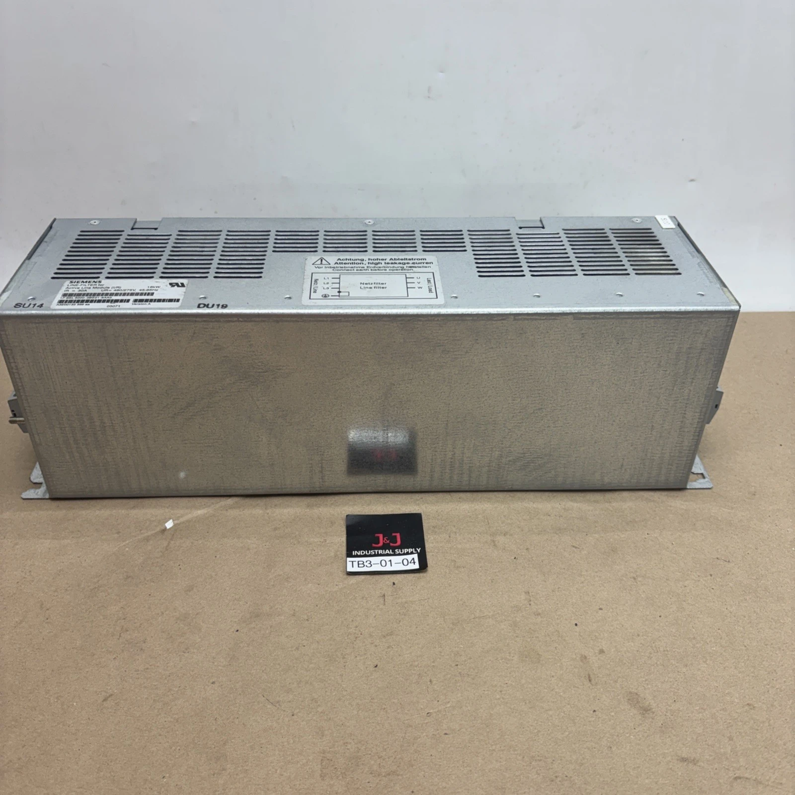 Used Siemens 1P 6SL3000-0BE21-6AA0 Filters Indiana US | J&J Industrial Supply #1455760