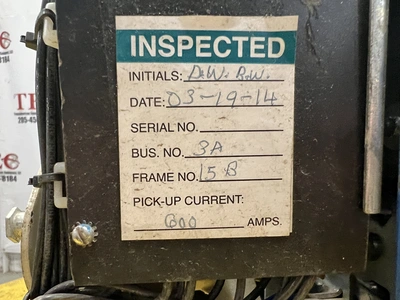 General Electric AK-2A-25 Low Voltage Power Circuit Breaker Pro