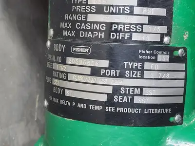 NEW FISHER TYPE 655