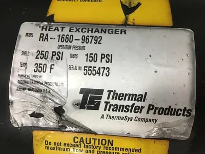 USED THERMAL TRANSFER RA-1660-96792