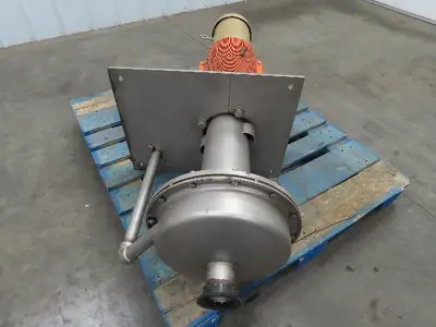 RS Corcoran 5000VEC-1 Vertical Sump Centrifugal Pump 2"x1" 20 GPM 5Hp 460V 316SS